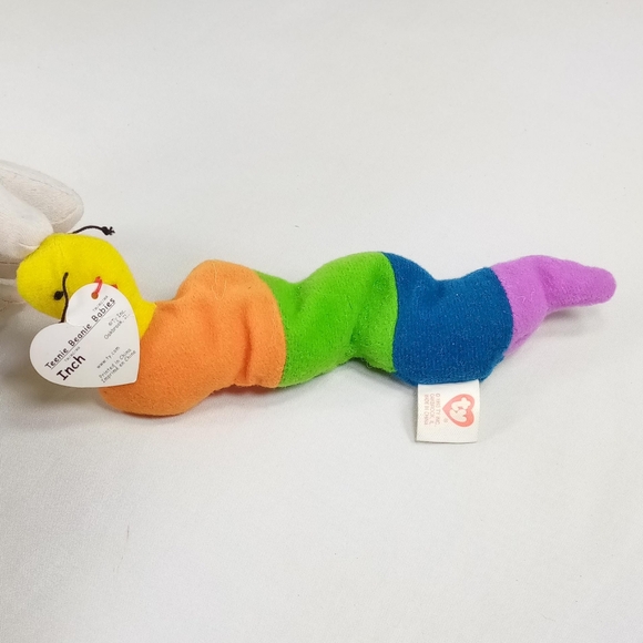 TY Teenie Beanie Babies 1995 Inch The Worm - Picture 3 of 11